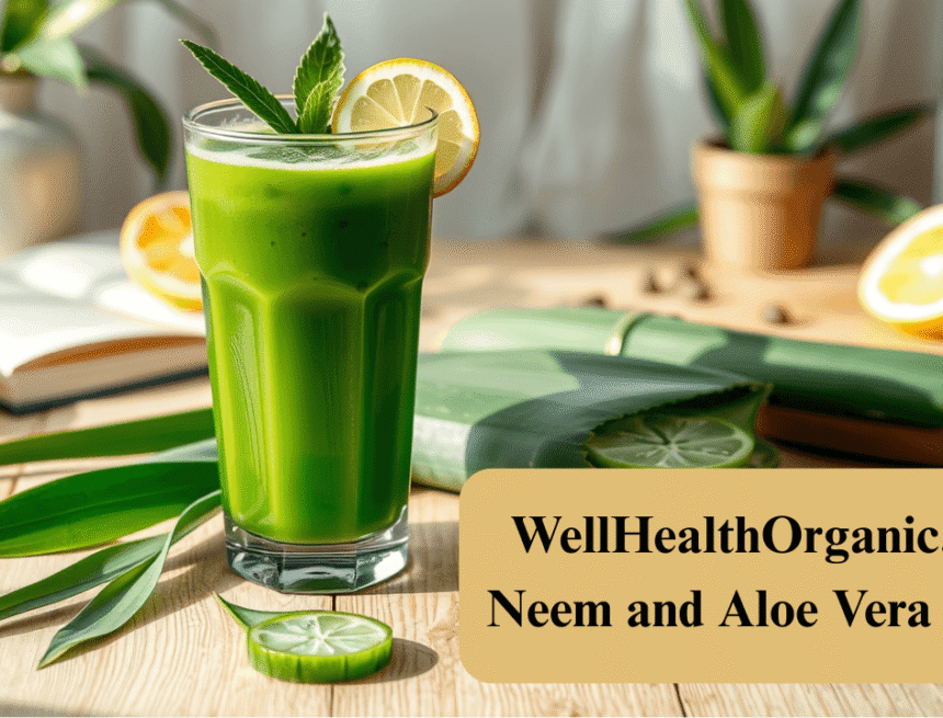 wellhealthorganic.com  neem and aloe vera juice detox benefits